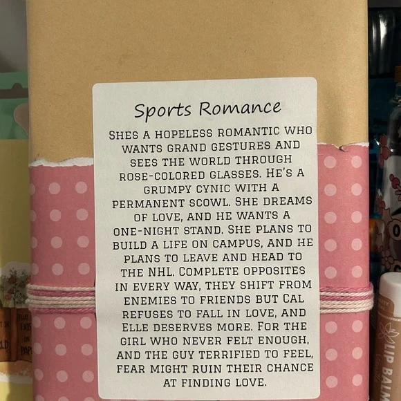 🌶️SPICY Blind date with a book Sports Romance gift Box. Ready to gift! - Picture 3 of 8